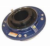 timken QVVC19V304S Solid Block/Spherical Roller Bearing Housed Units-Double V-Lock Piloted Flange Cartridge