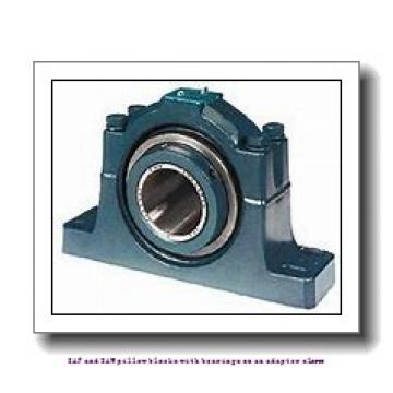 skf SAFS 23038 KATLC x 7 SAF and SAW pillow blocks with bearings on an adapter sleeve