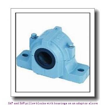 skf FSAF 22613 T SAF and SAW pillow blocks with bearings on an adapter sleeve