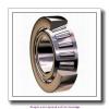 36,512 mm x 76,2 mm x 28,575 mm  NTN 4T-31597/31520 Single row tapered roller bearings