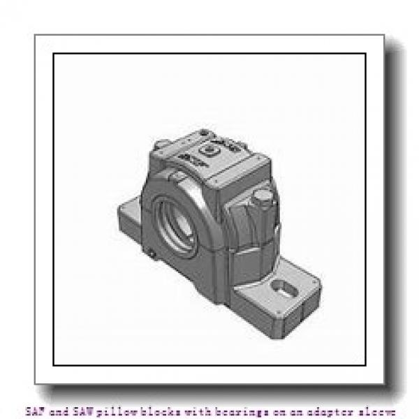 skf SSAFS 23048 KA x 8.7/16 SAF and SAW pillow blocks with bearings on an adapter sleeve #2 image