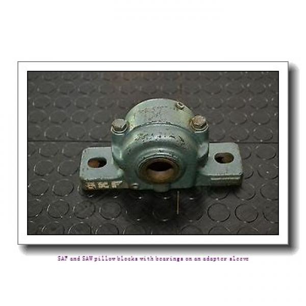 skf SAF 22528 x 4.7/8 T SAF and SAW pillow blocks with bearings on an adapter sleeve #1 image