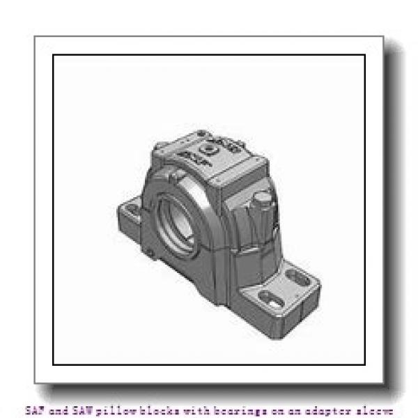 skf FSAF 1617 x 2.7/8 SAF and SAW pillow blocks with bearings on an adapter sleeve #2 image