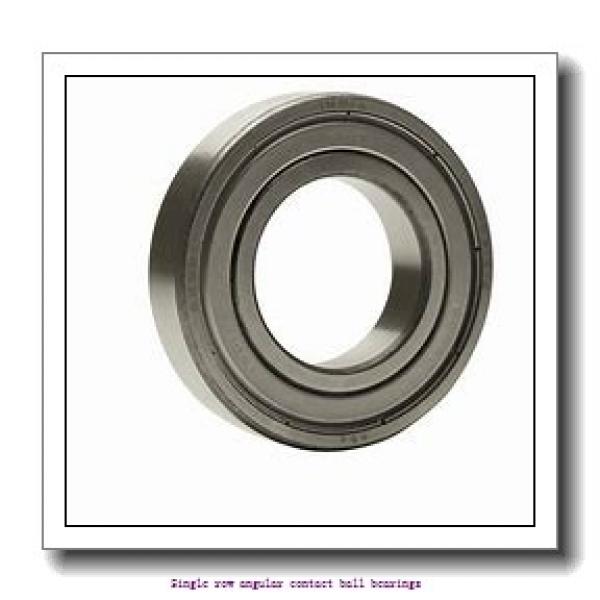 105 mm x 190 mm x 36 mm  skf 7221 BEP Single row angular contact ball bearings #1 image
