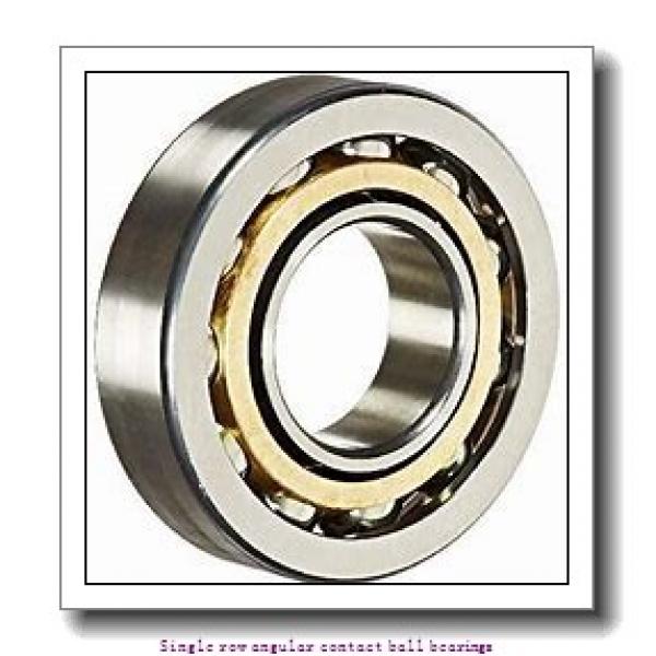 25 mm x 52 mm x 15 mm  skf 7205 BECBP Single row angular contact ball bearings #1 image