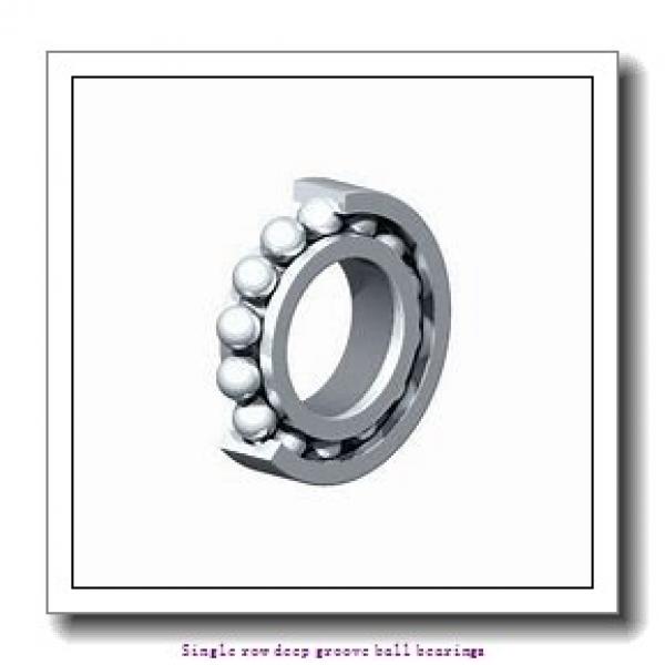25 mm x 47 mm x 12 mm  NTN 6005LLU/6K Single row deep groove ball bearings #1 image