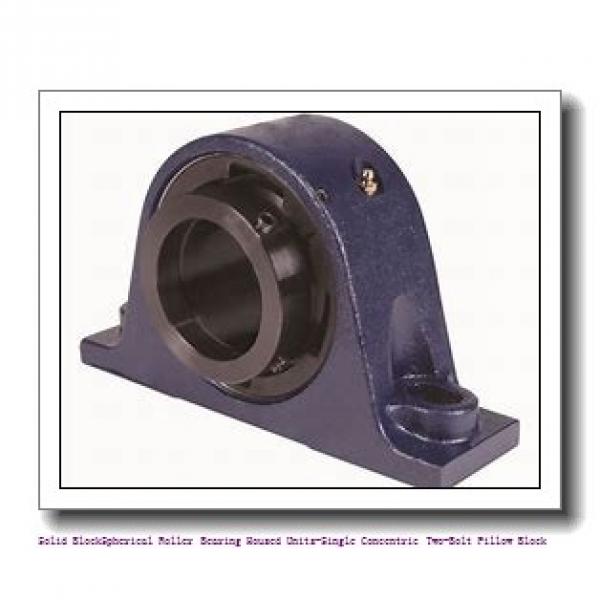 timken QAP13A208S Solid Block/Spherical Roller Bearing Housed Units-Single Concentric Two-Bolt Pillow Block #1 image